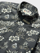 Reyn Spooner PURDUE UNIVERSITY KEKAI PERFORMANCE ALOHA SHIRT in BLACK