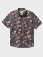 Reyn Spooner NORTH CAROLINA STATE UNIVERSITY KEKAI PERFORMANCE ALOHA SHIRT in BLACK
