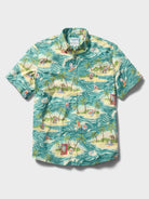 Reyn Spooner ALOHA DORAEMON TAILORED in TEAL