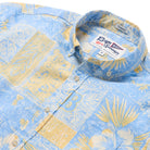 Reyn Spooner UNIVERSITY OF CALIFORNIA LOS ANGELES TAPA FLORAL TAILORED in BLUE
