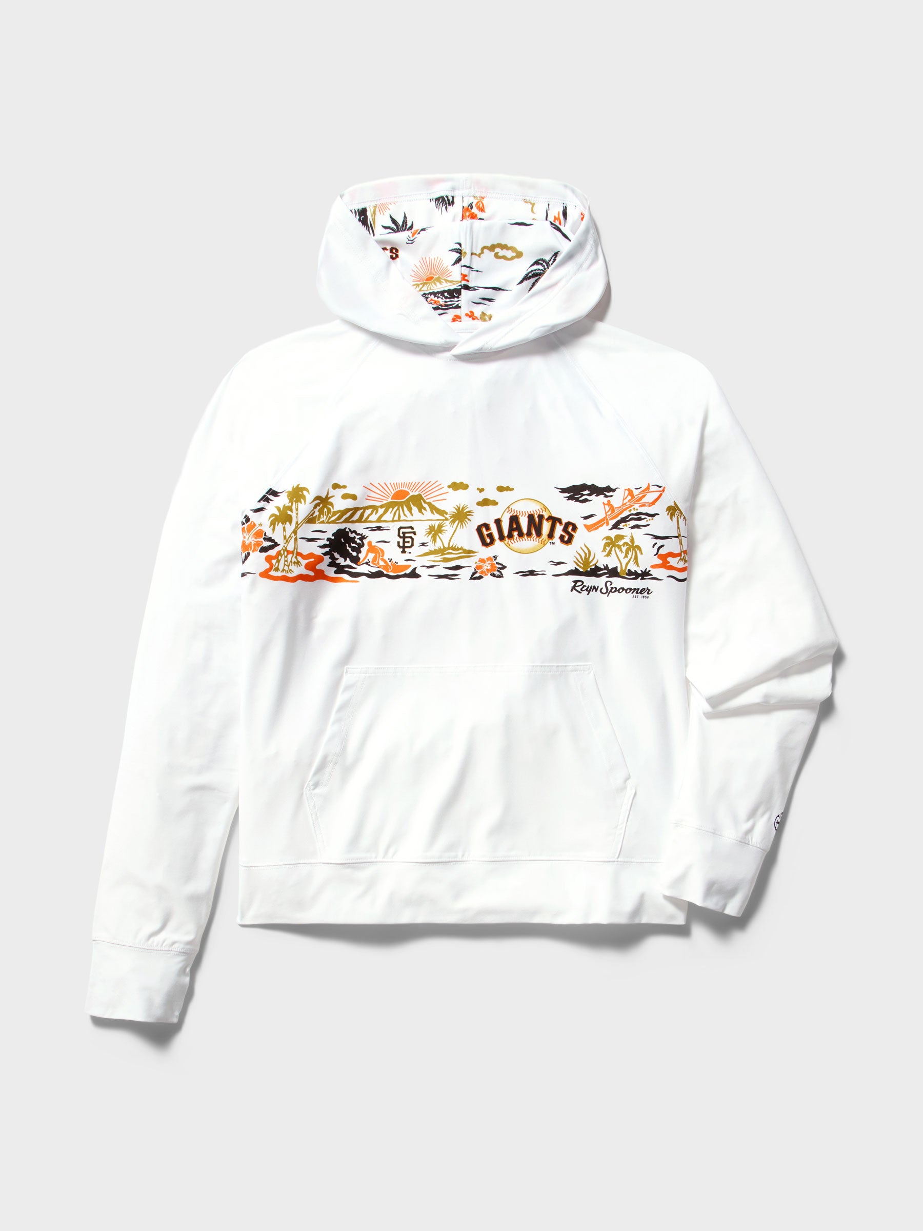 SAN FRANCISCO GIANTS MEN'S PERFORMANCE HOODIE | Reyn Spooner