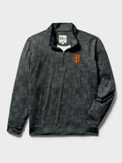 Reyn Spooner MLB® SAN FRANCISCO GIANTS QUARTER ZIP in SOUTH PACIFIC TAPA - BLACK