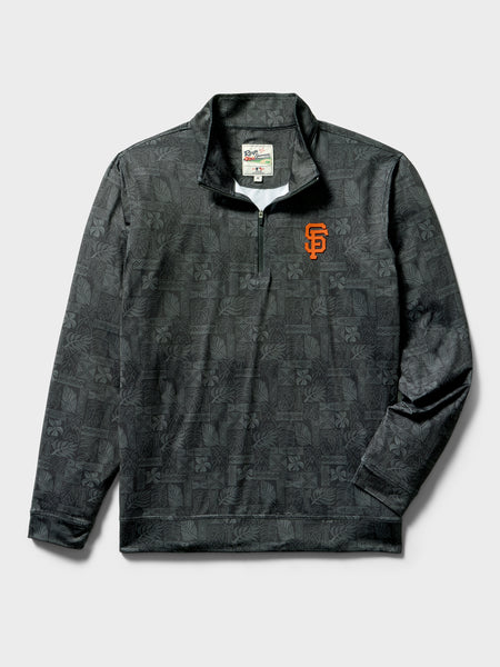 MLB® SAN FRANCISCO GIANTS MEN'S QUARTER ZIP | Reyn Spooner