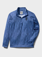 Reyn Spooner MLB® SAN FRANCISCO GIANTS QUARTER ZIP in SOUTH PACIFIC TAPA - TRUE NAVY