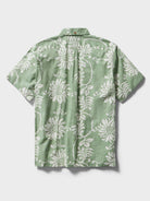 Reyn Spooner MATAHIVA BUTTON FRONT in JADE