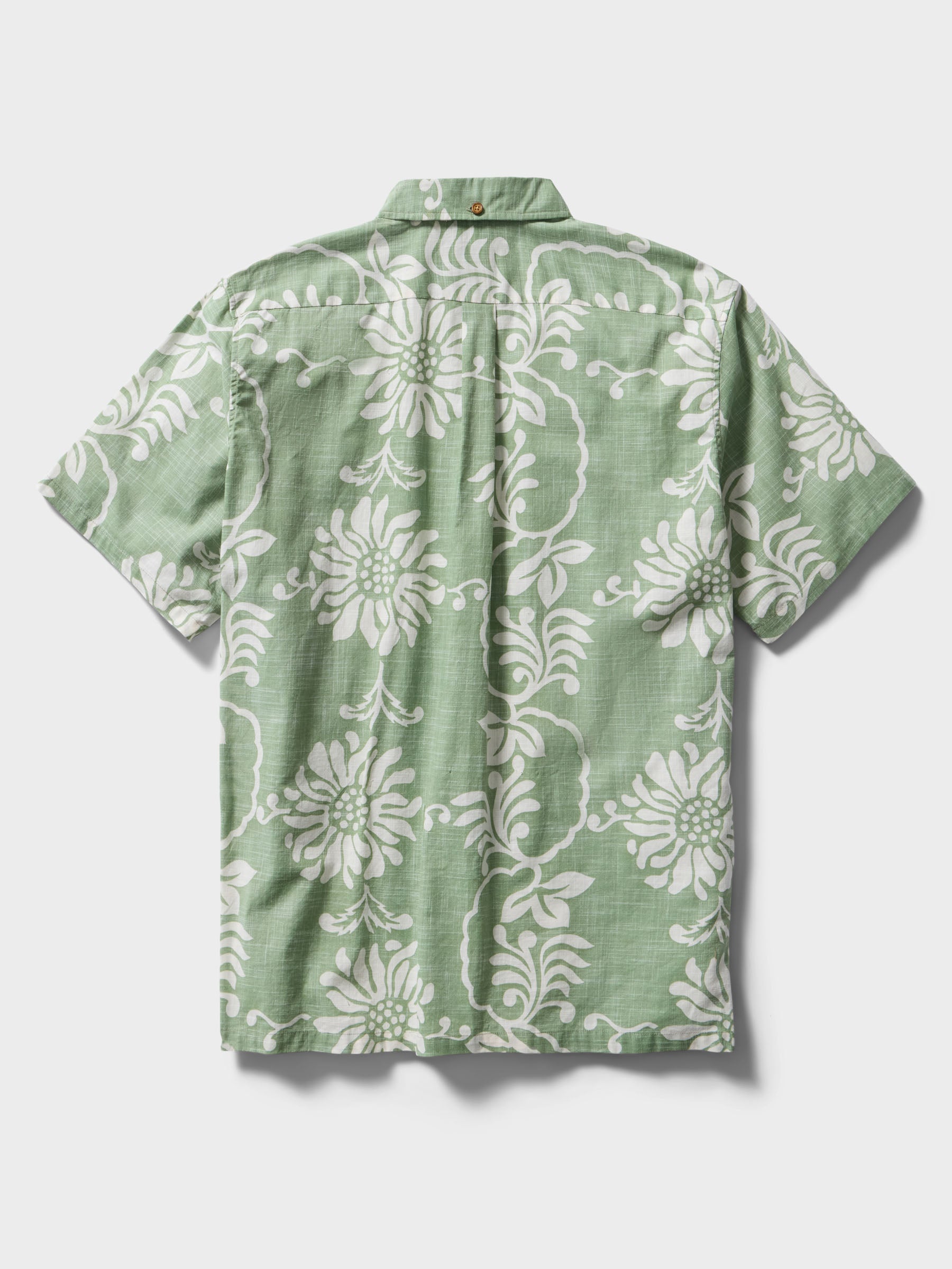 Reyn Spooner MATAHIVA BUTTON FRONT in JADE
