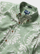 Reyn Spooner MATAHIVA BUTTON FRONT in JADE