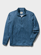 Reyn Spooner OAHU HARVEST PERFORMANCE QUARTER ZIP in BLUE