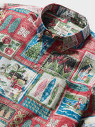 Reyn Spooner HAWAIIAN CHRISTMAS 2026 PULLOVER in RED
