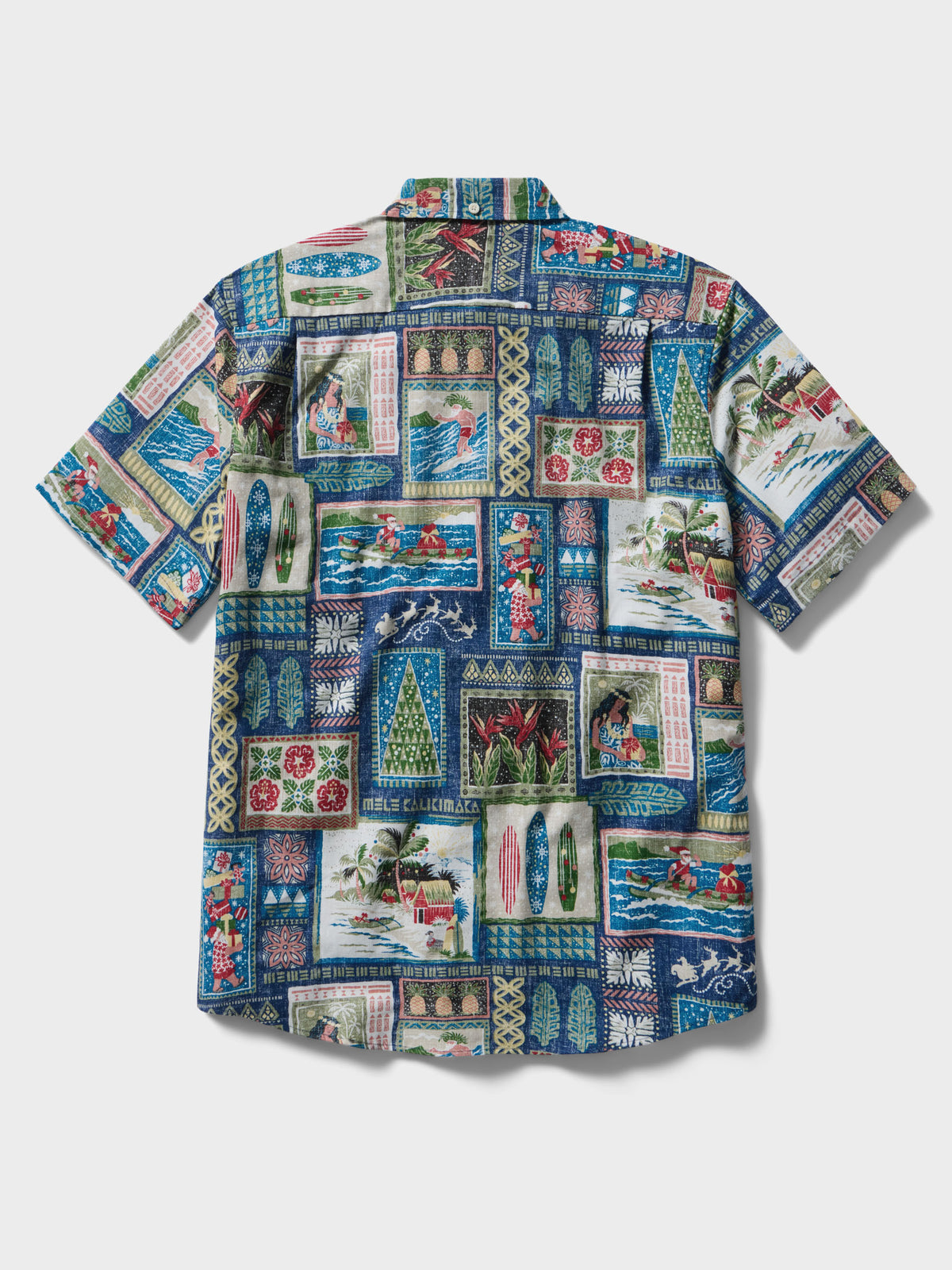 Reyn Spooner HAWAIIAN CHRISTMAS 2026 TAILORED in NAVY