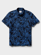 Reyn Spooner KALO LEAF PERFORMANCE POLO in BLACK