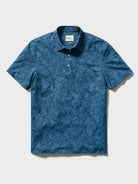 Reyn Spooner NAHELE PUA PERFORMANCE POLO in NAVY
