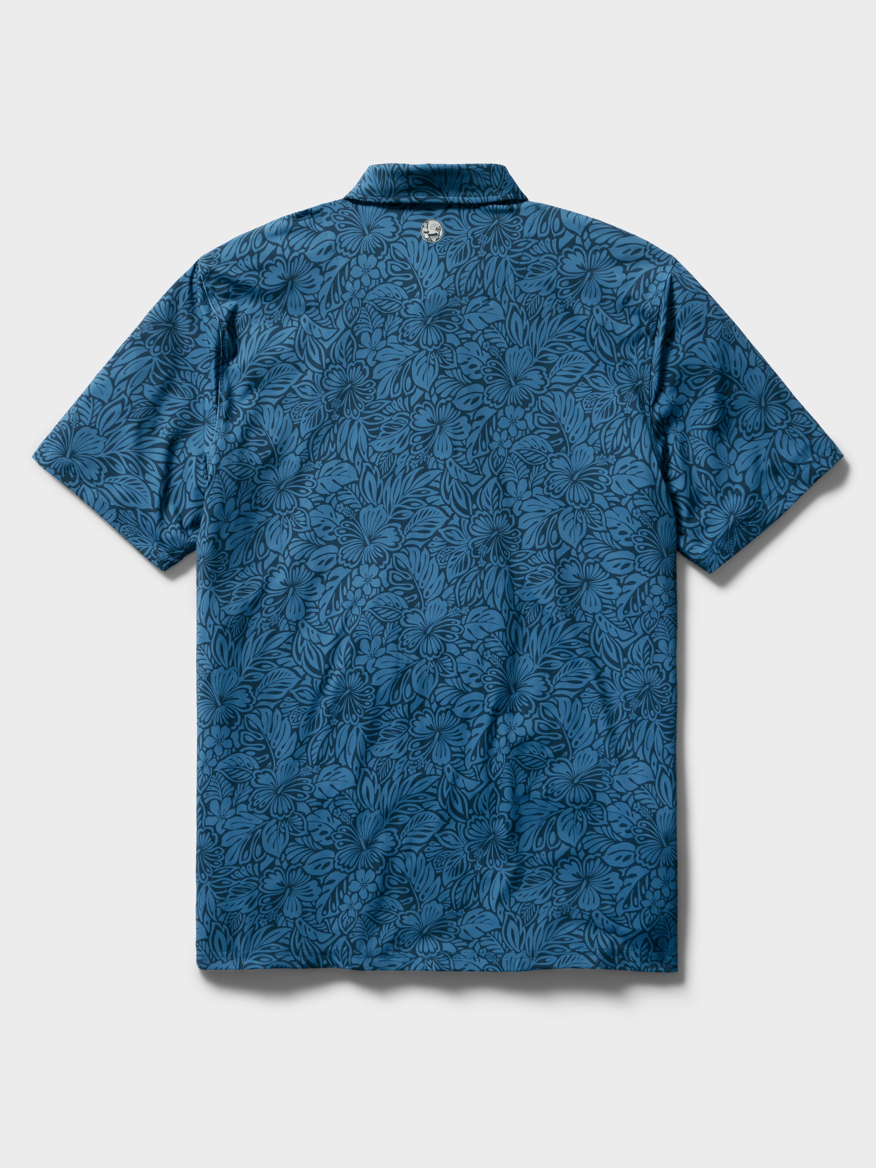 Reyn Spooner NAHELE PUA PERFORMANCE POLO in NAVY