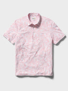 Reyn Spooner NAHELE PUA PERFORMANCE POLO in PINK