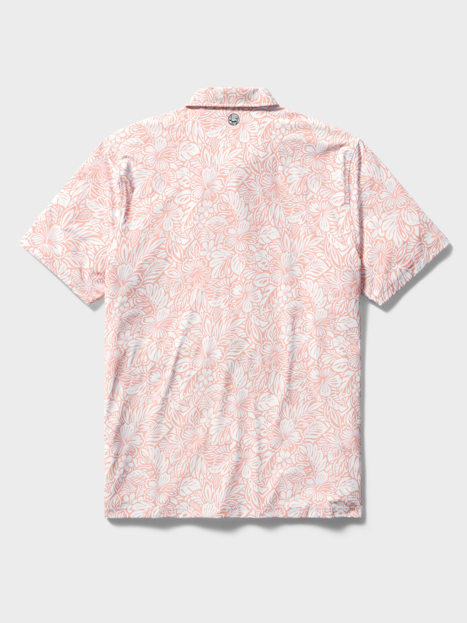 Reyn Spooner NAHELE PUA PERFORMANCE POLO in PINK
