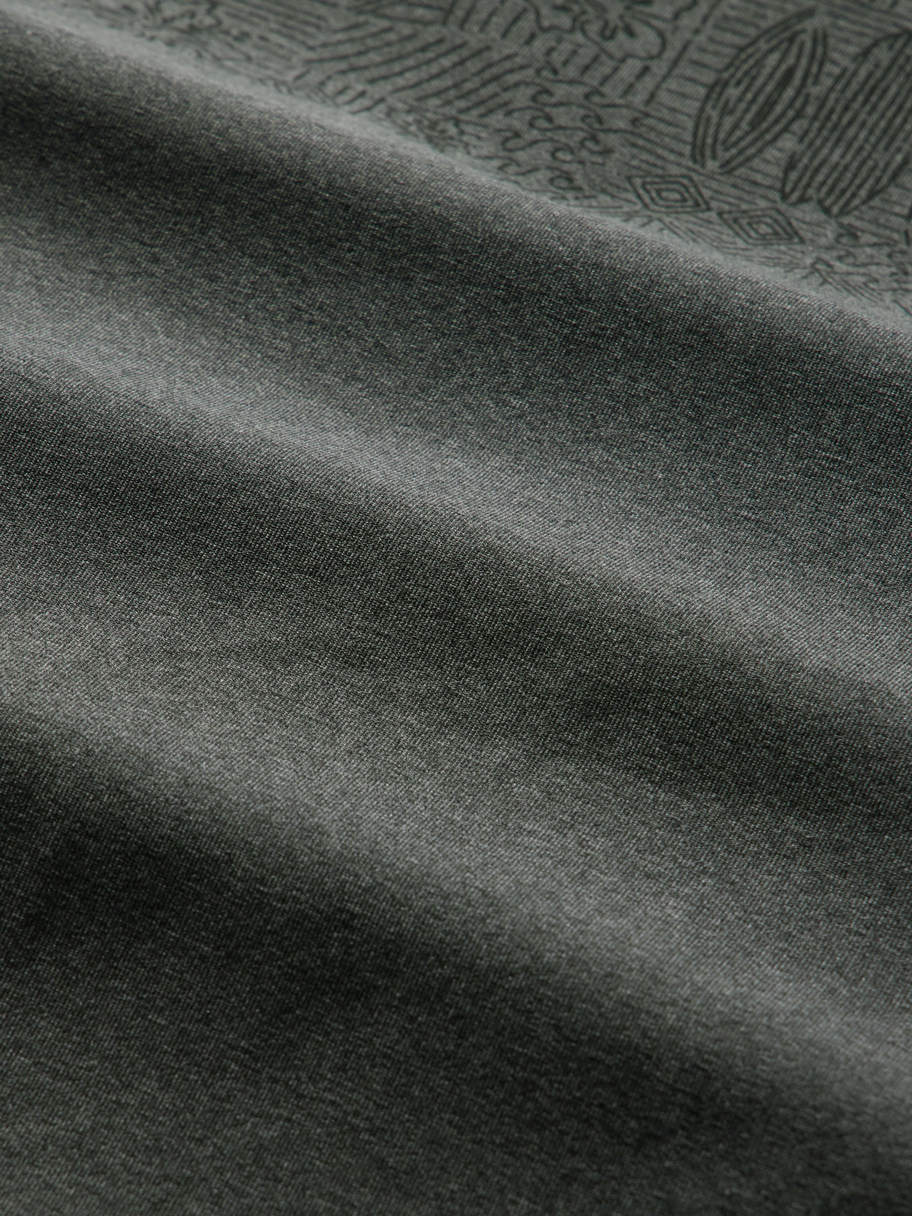 Reyn Spooner SURF STRIPE PERFORMANCE HOODIE in HEATHER CHARCOAL