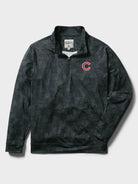 Reyn Spooner MLB® CHICAGO CUBS QUARTER ZIP in SOUTH PACIFIC TAPA - BLACK