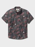 Reyn Spooner UNIVERSITY OF GEORGIA KEKAI PERFORMANCE ALOHA SHIRT in BLACK