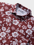 Reyn Spooner TEXAS A&M UNIVERSITY PUA PERFORMANCE POLO in MAROON