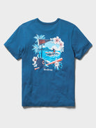 Reyn Spooner MLB® CHICAGO CUBS GRAPHIC TEE in BLUE