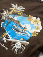 Reyn Spooner MLB® SAN DIEGO PADRES GRAPHIC TEE in BROWN