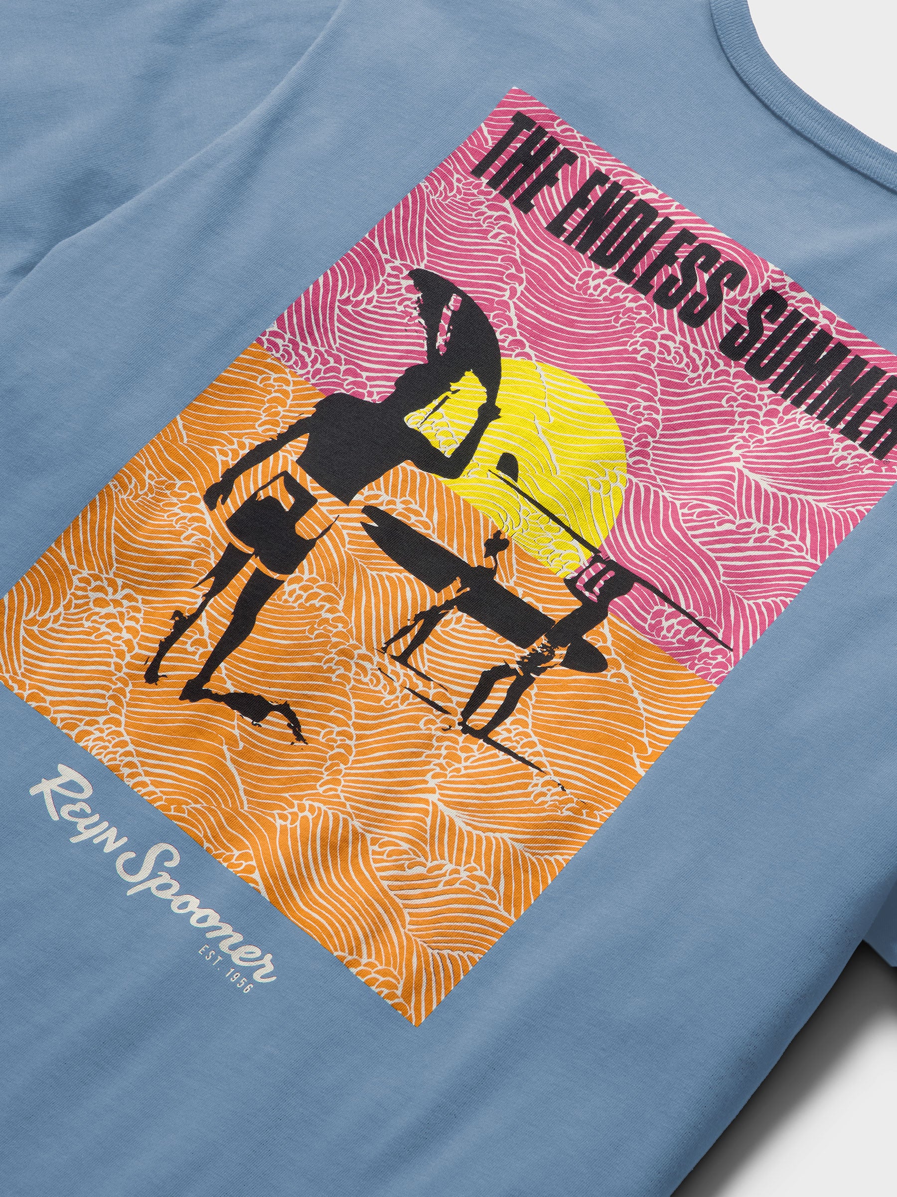 Reyn Spooner THE ENDLESS SUMMER GRAPHIC TEE in SLATE