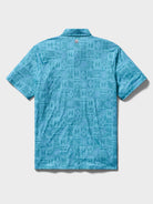 Reyn Spooner KAPA STORY PERFORMANCE POLO in DARK AQUA