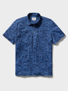 Reyn Spooner KAPA STORY PERFORMANCE POLO in NAVY