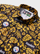 Reyn Spooner PITTSBURGH STEELERS GAME DAY PERFORMANCE POLO in BLACK