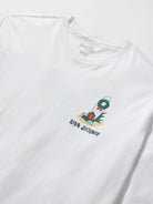 Reyn Spooner SANTA'S ISLAND SHACK LONG SLEEVE GRAPHIC TEE in WHITE