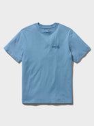 Reyn Spooner INTO THE CURL GRAPHIC TEE in DUSTY BLUE