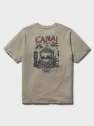 Reyn Spooner THE LANAI LOUNGE GRAPHIC TEE in LATTE