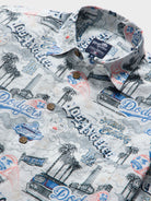 Reyn Spooner MLB® LOS ANGELES DODGERS X MISTER CARTOON SCENIC in WHITE