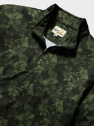 Reyn Spooner HIBISCUS CAMO PERFORMANCE QUARTER ZIP in OLIVE