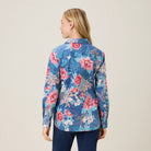 Reyn Spooner MOONLIGHT GARDEN ASTRID TOP in INSIGNIA BLUE