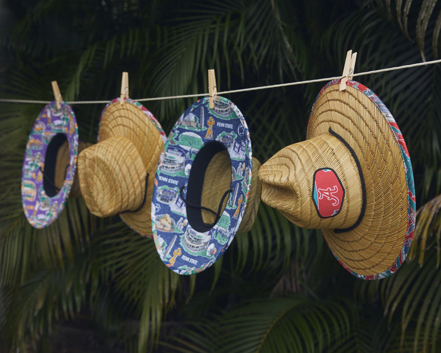 Collegiate Straw Hats