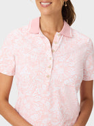 Reyn Spooner NAHELE PUA AVA PERFORMANCE POLO in PINK