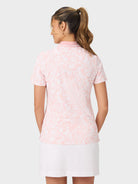 Reyn Spooner NAHELE PUA AVA PERFORMANCE POLO in PINK