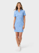 Reyn Spooner NAHELE PUA LIZZY PERFORMANCE DRESS in BLUE