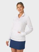 Reyn Spooner O'AHU HARVEST EMERSON QUARTER ZIP in GREY