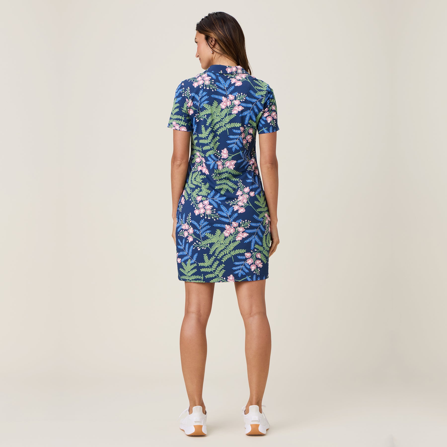 Reyn Spooner 'OHAI ALI'I LIZZY PERFORMANCE DRESS in INSIGNIA BLUE