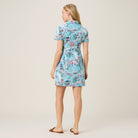 Reyn Spooner PEANUTS IN JAPAN ELLIS DRESS in AQUA