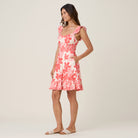 Reyn Spooner PLAYFUL PLUMERIA EMERY DRESS in SAND