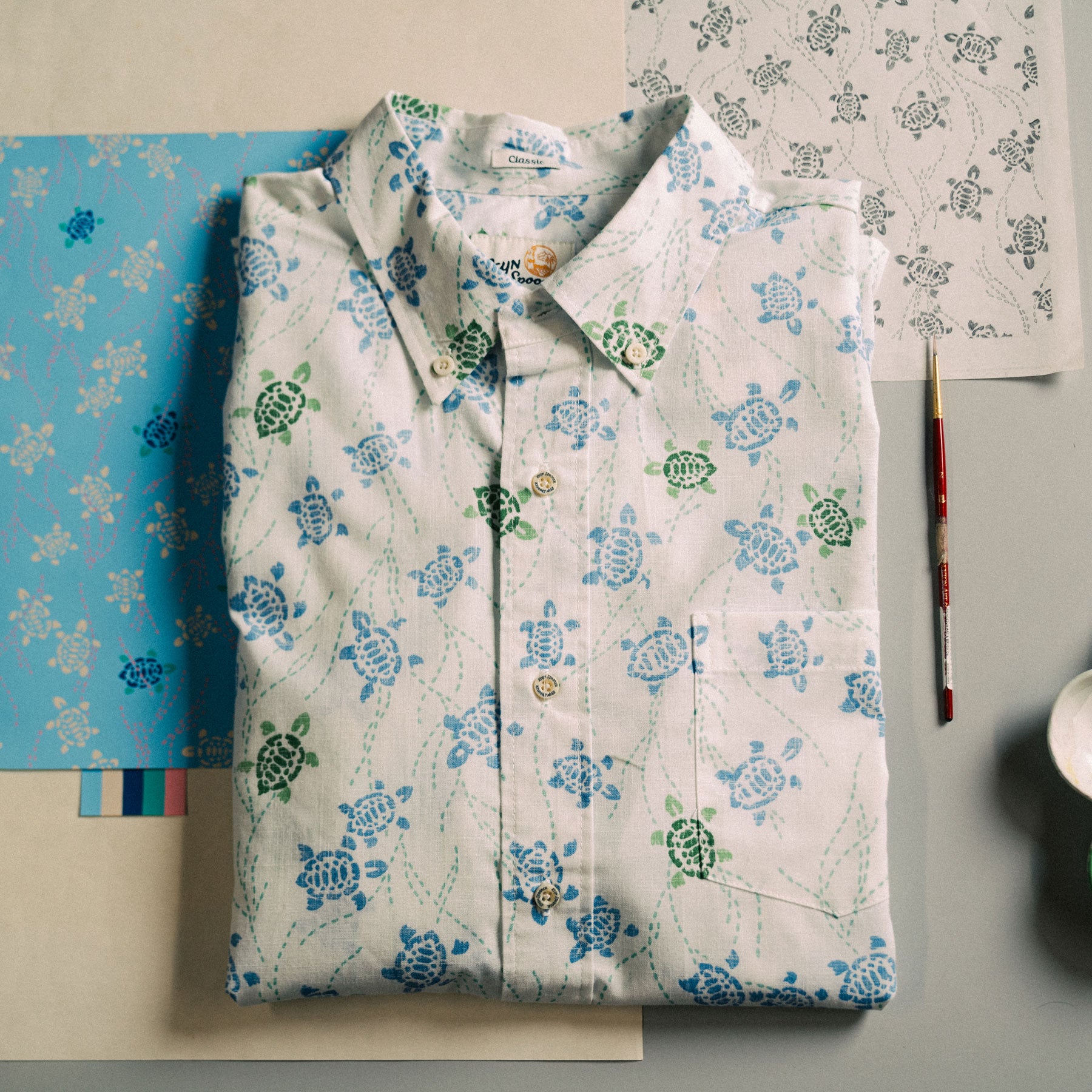 HONU Holoholo MEN'S SHIRT