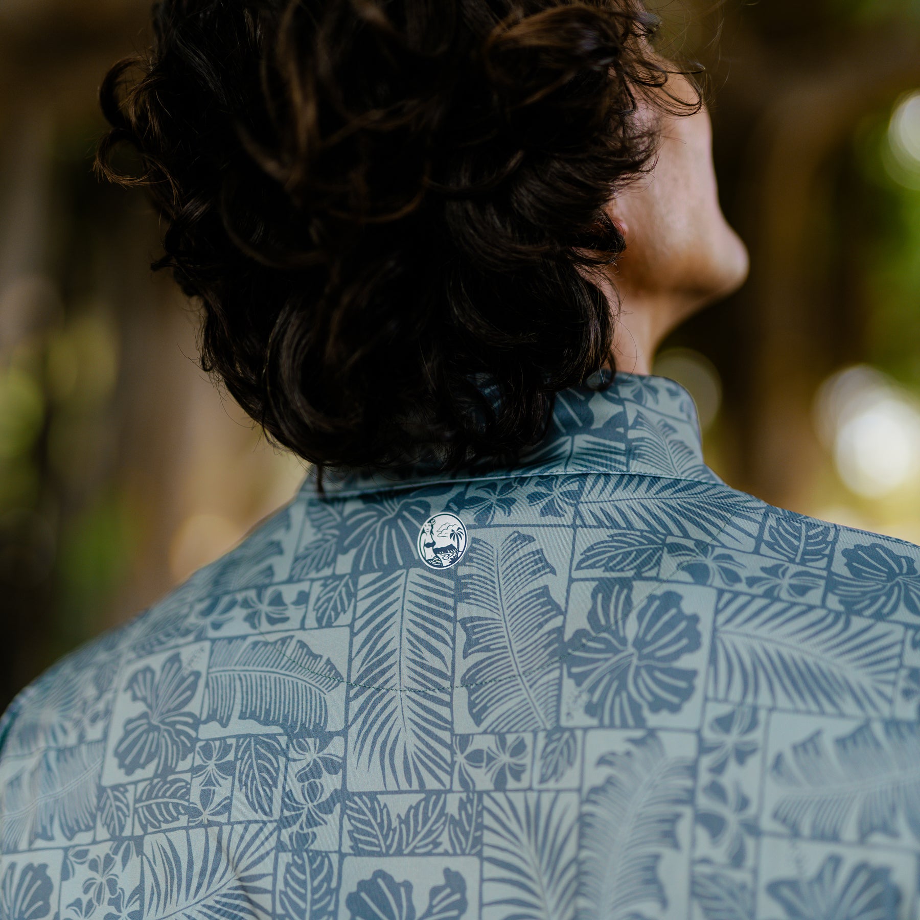 FLORAL FRAMES MEN'S PERFORMANCE QUARTER ZIP | Reyn Spooner