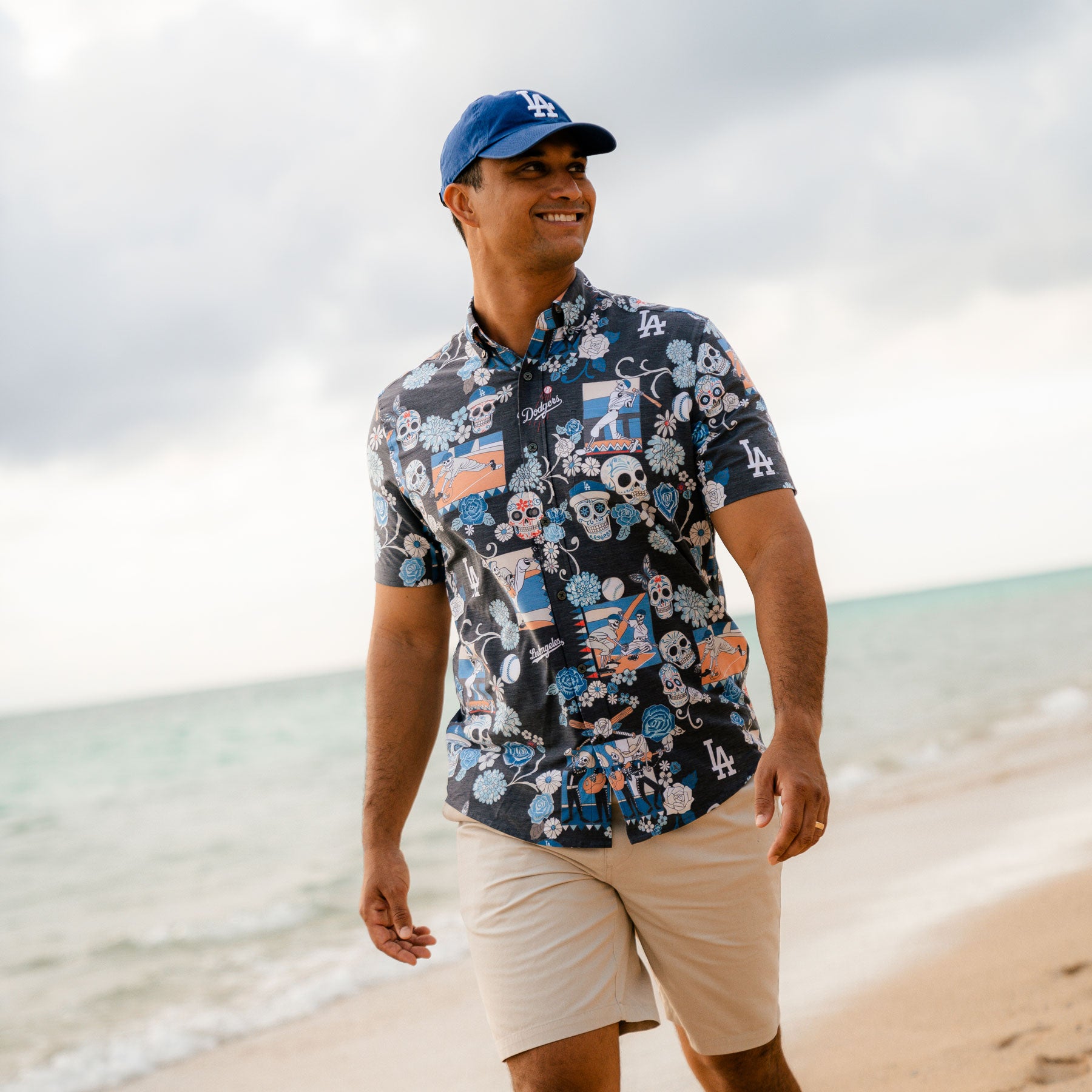 MLB® LOS ANGELES DODGERS DÍA DE LOS MUERTOS PERFORMANCE ALOHA