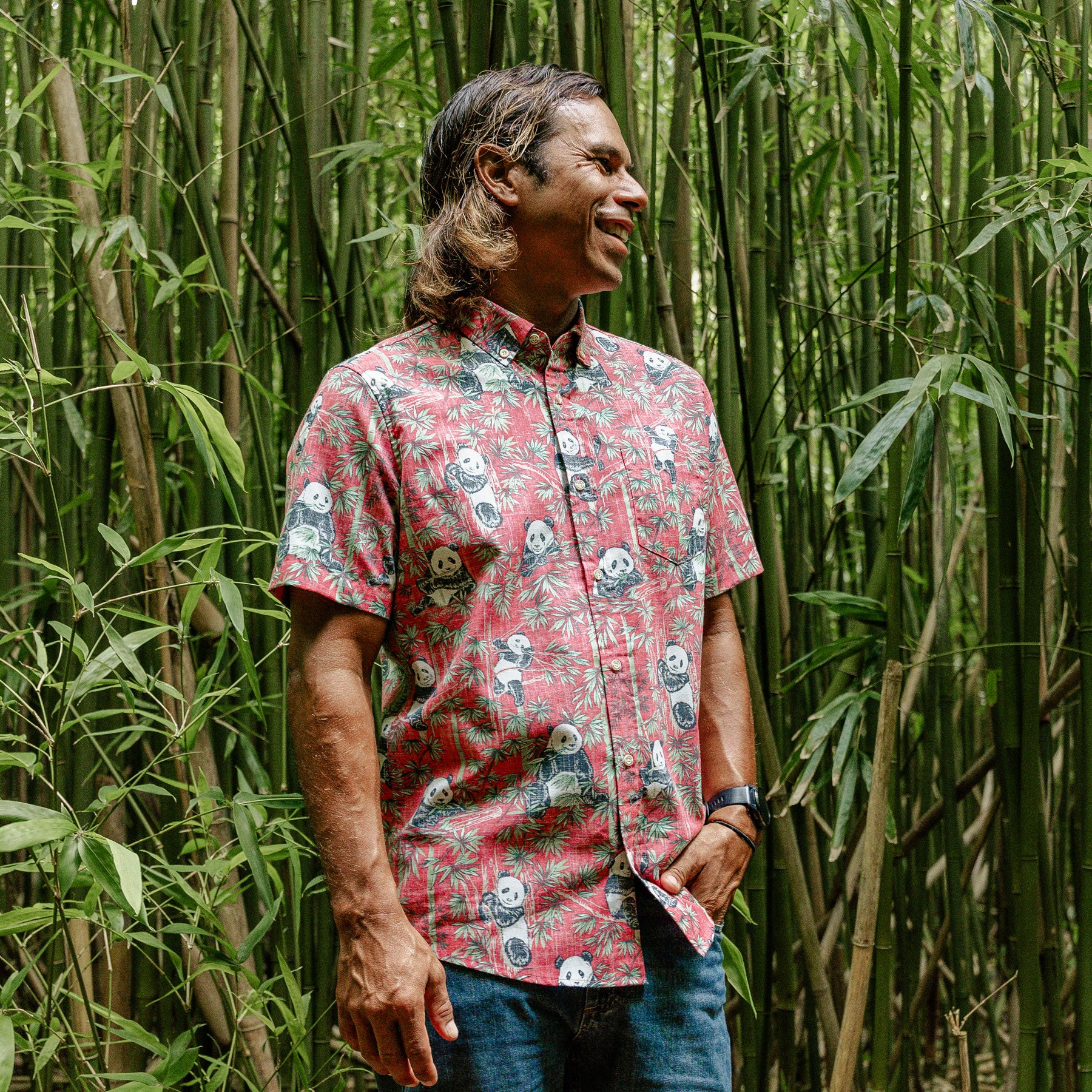 【激レア】 Reyn Spooner PANDA EXPRESS アロハ パンダ SAN DIEGO ZOO PANDAS MEN'S ALOHA SHIRT | Reyn Spooner