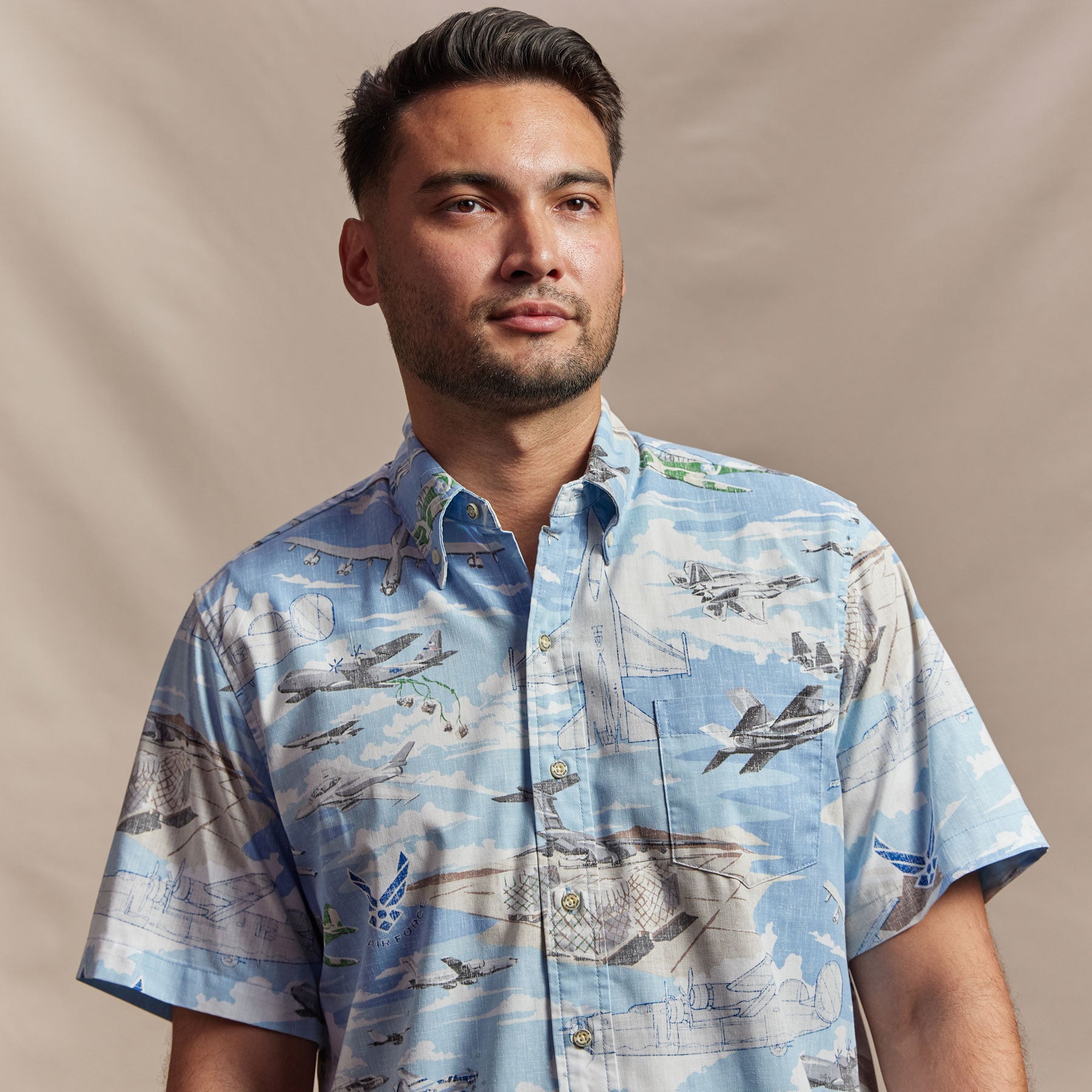 AIR FORCE FLYIN' MEN'S ALOHA SHIRT | Reyn Spooner