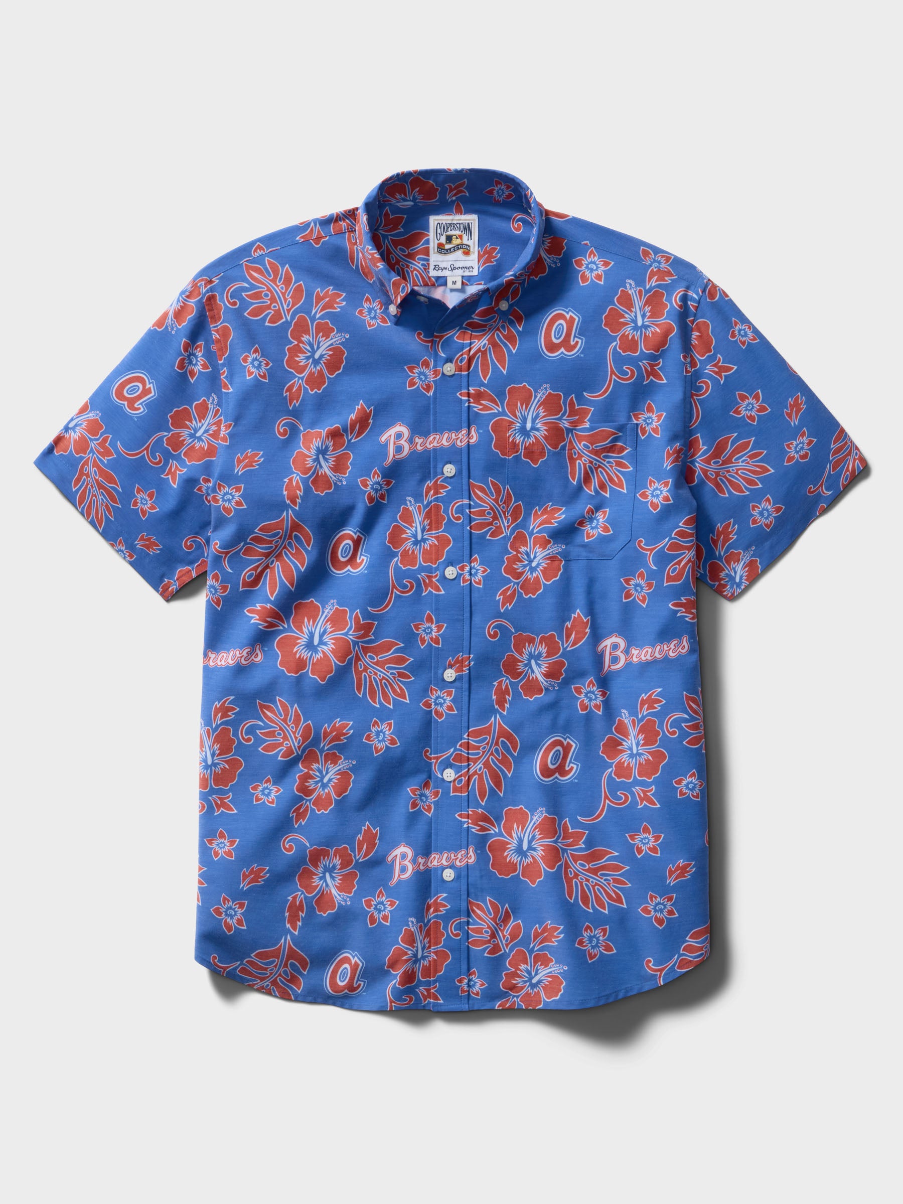 MLB® ATLANTA BRAVES COOPERSTOWN PERFORMANCE ALOHA SHIRT – Reyn Spooner