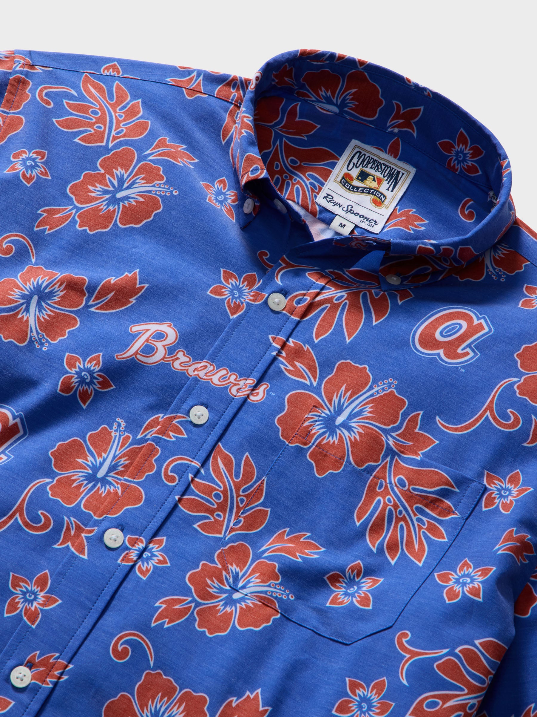 MLB® ATLANTA BRAVES COOPERSTOWN PERFORMANCE ALOHA SHIRT – Reyn Spooner